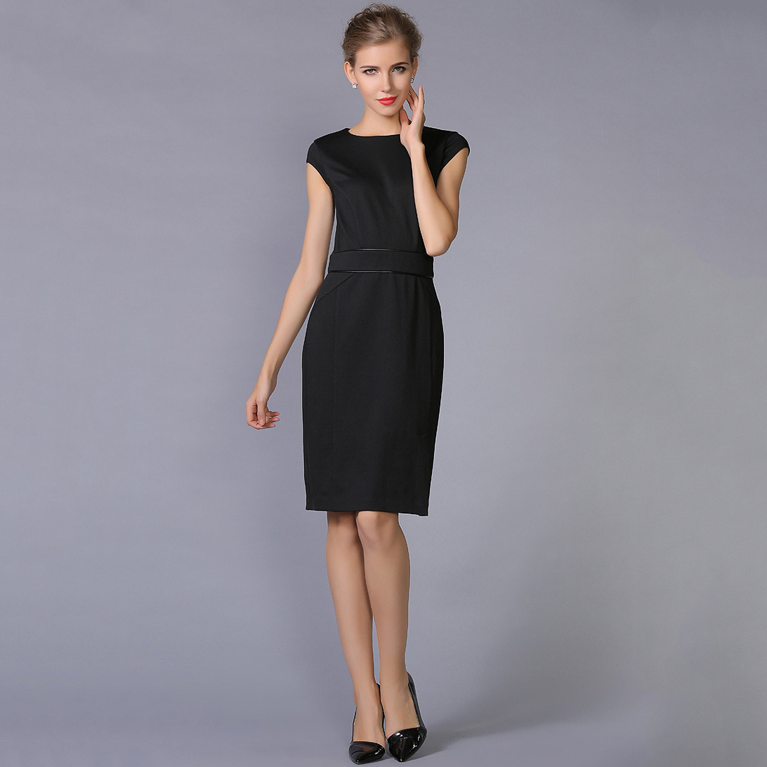 Dongfan-Sleeveless Women Office Elegant Summer Dress Supplier