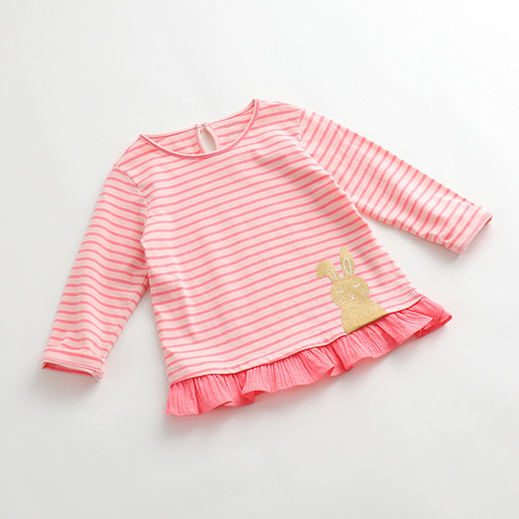 Dongfan-High-Quality Cheap T Shirts Long For Girls | Little Girl Clothes-3