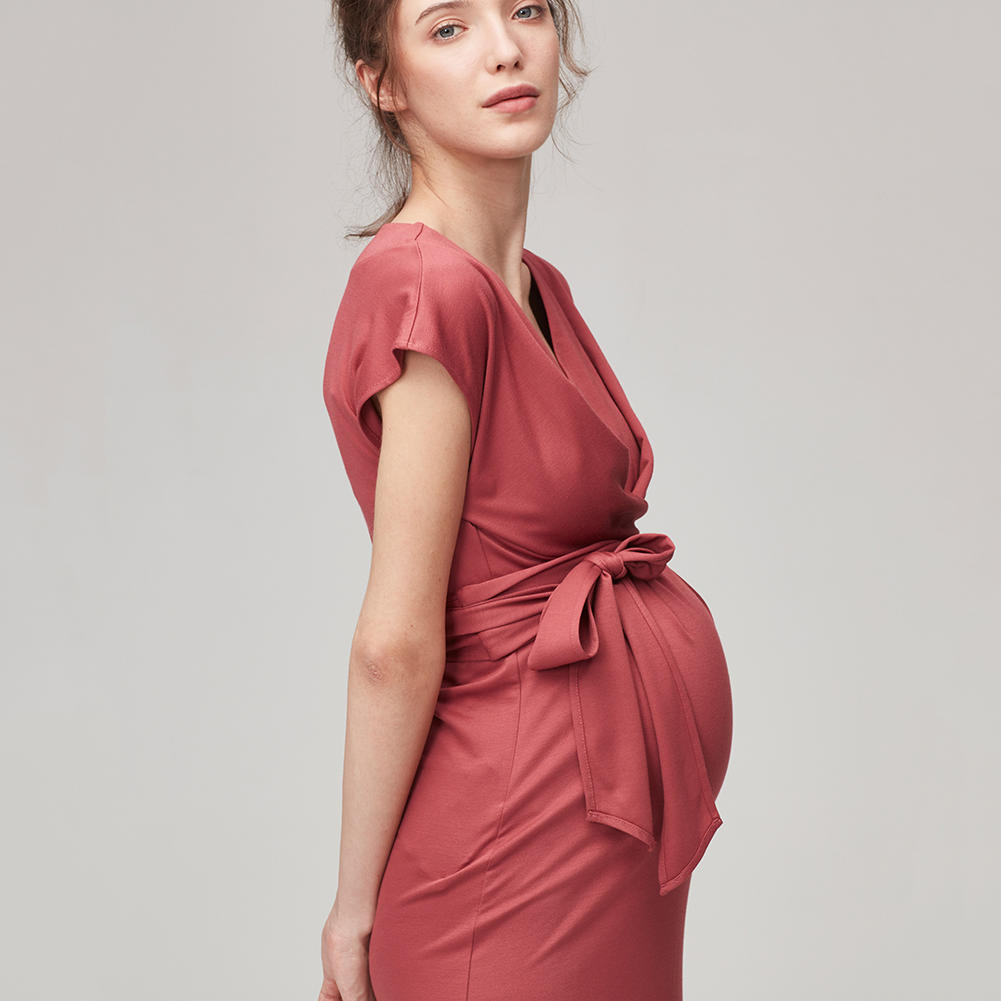 wholesale cotton maternity dress for women